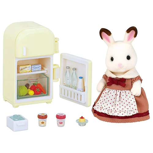 SET MAMÁ CONEJA CHOCOLATE SYLVANIAN FAMILIES
