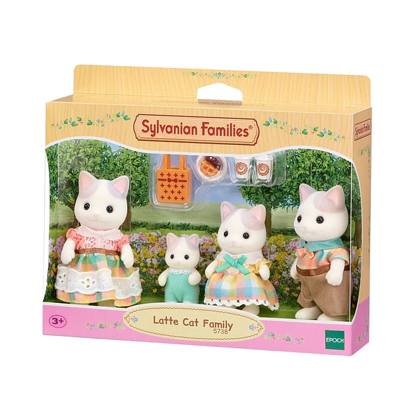 SYLVANIAN FAMILIES FAMILIA GATO LATTE 5738 2