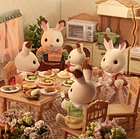 SYLVANIAN FAMILIES FAMILIA CONEJO CHOCOLATE 5655 3