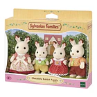 SYLVANIAN FAMILIES FAMILIA CONEJO CHOCOLATE 5655 2