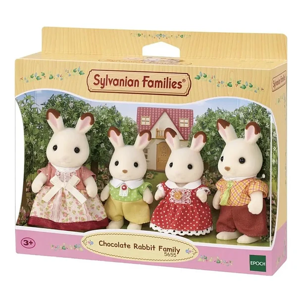 SYLVANIAN FAMILIES FAMILIA CONEJO CHOCOLATE 5655 2