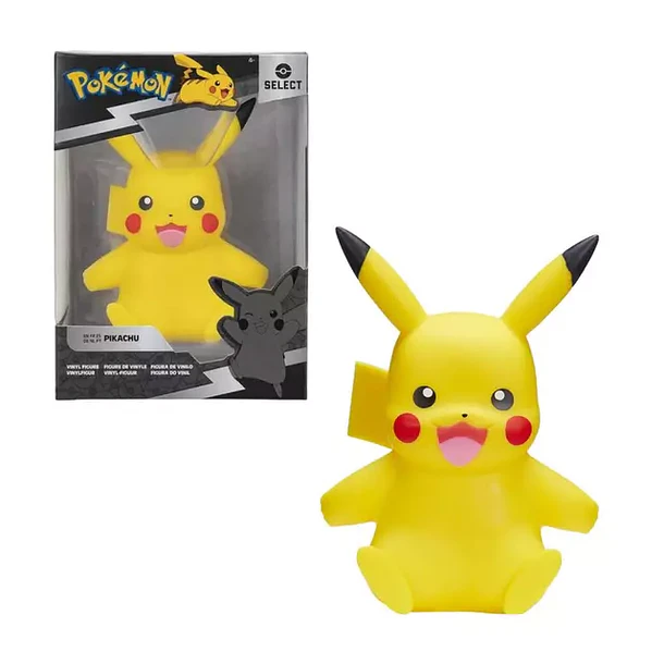 FIGURA POKÉMON PIKACHU SELECT VINILO 11 CM JAZWARES 4
