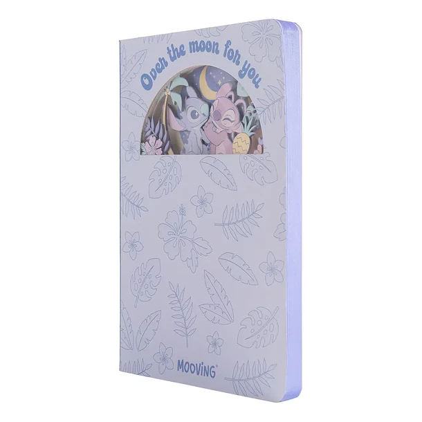 LIBRETA STITCH MAGIC LAYERS MOOVING A5 70 HOJAS 1