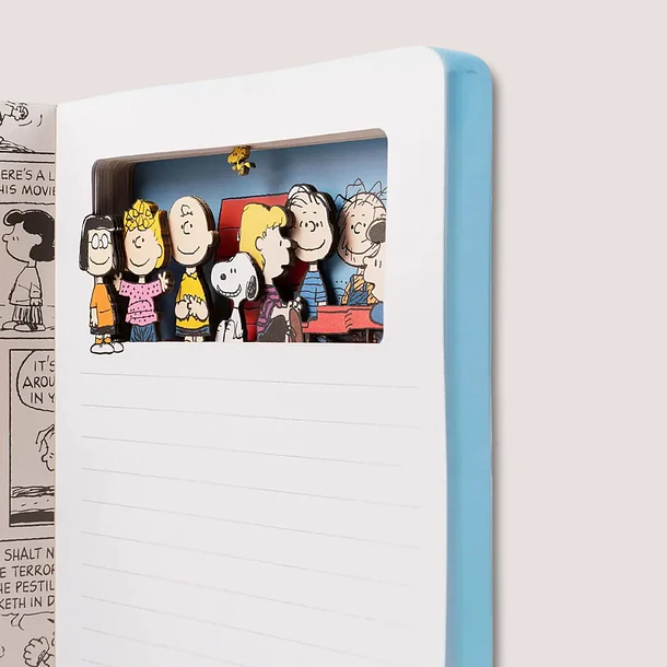 LIBRETA SNOOPY MAGIC LAYERS MOOVING A5 70 HOJAS 5