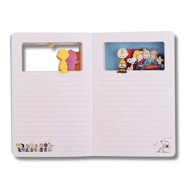 LIBRETA SNOOPY MAGIC LAYERS MOOVING A5 70 HOJAS 2