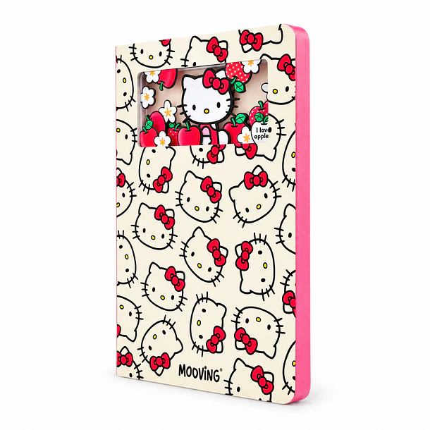 CUADERNO MOOVING MAGIC LAYERS HELLO KITTY A5 70 HOJAS 1