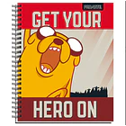 CUADERNO UNIVERSITARIO 7MM 100H HORA DE AVENTURA PACK 10 3