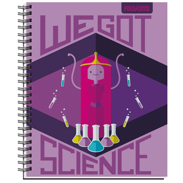 CUADERNO UNIVERSITARIO 7MM 100H HORA DE AVENTURA PACK 10 7
