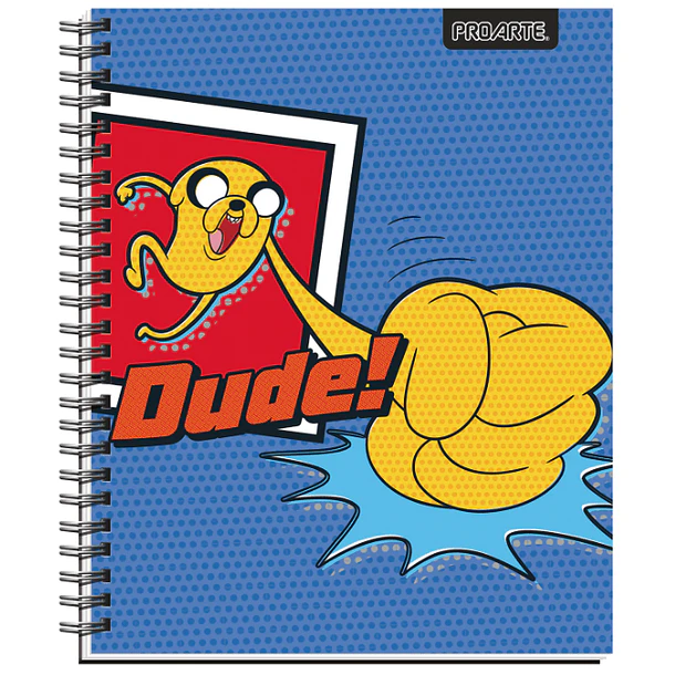 CUADERNO UNIVERSITARIO 7MM 100H HORA DE AVENTURA PACK 10 14