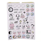 CALENDARIO SNOOPY 2027 MOOVING 30X40 CM CON STICKERS 4