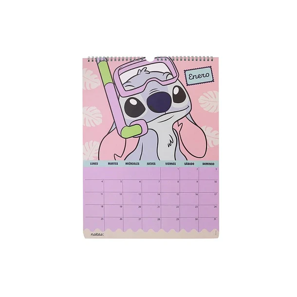CALENDARIO 2027 STITCH 30 X 40 CM MOOVING  2