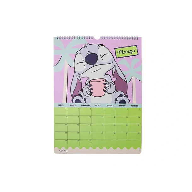 CALENDARIO 2027 STITCH 30 X 40 CM MOOVING  3