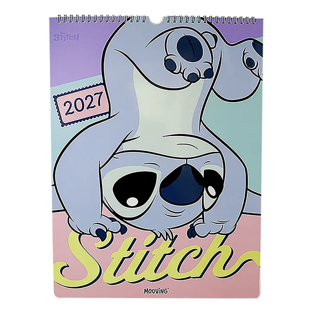 CALENDARIO 2027 STITCH 30 X 40 CM MOOVING  1