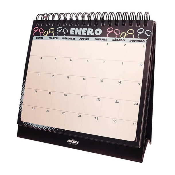 CALENDARIO 2027 MICKEY & FRIENDS MOOVING ESCRITORIO 4
