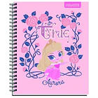 CUADERNO UNIVERSITARIO PROARTE 100H 7MM PRINCESAS KAWAII 4