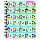 CUADERNO UNIVERSITARIO PROARTE 100H 7MM PRINCESAS KAWAII 5