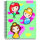 CUADERNO UNIVERSITARIO PROARTE 100H 7MM PRINCESAS KAWAII 6