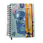 LIBRETA STITCH ASCOTT 120 HOJAS + BOLÍGRAFO + STICKERS 5