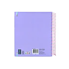CUADERNO 5 MATERIAS 200 HOJAS 7MM TORRE 8