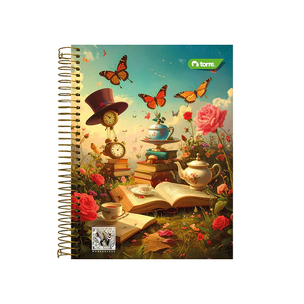 CUADERNO TOP WONDERLAND TORRE 150 HOJAS 7 MM 3