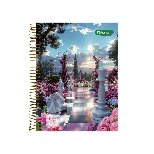 CUADERNO TOP WONDERLAND TORRE 150 HOJAS 7 MM 4
