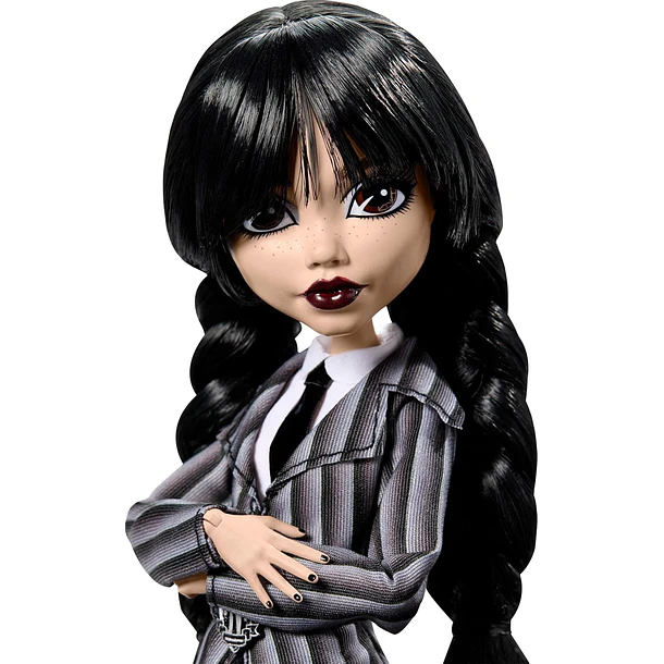 MUÑECA MONSTER HIGH X WEDNESDAY ADDAMS MATTEL 4