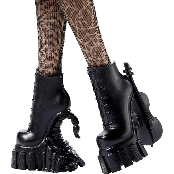 MUÑECA MONSTER HIGH X WEDNESDAY ADDAMS MATTEL 6