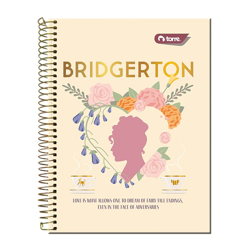 CUADERNO TOP BRIDGERTON 7 MM 150 HOJAS TORRE