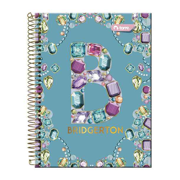 CUADERNO TOP BRIDGERTON 7 MM 150 HOJAS TORRE 4