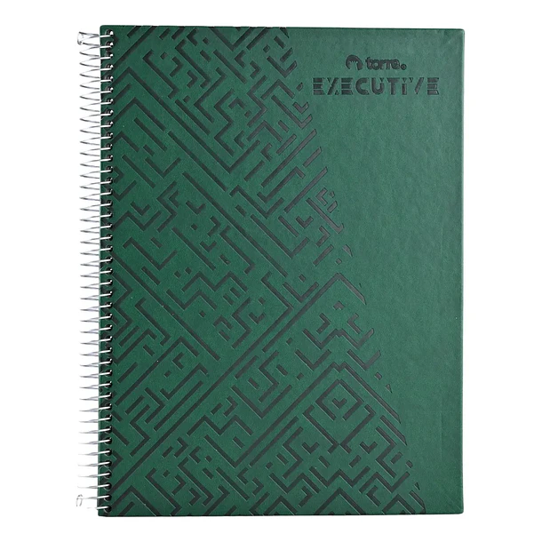 CUADERNO TOP EXECUTIVE MÁS 7MM 120 HOJAS TORRE 3