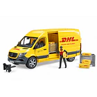 MERCEDES-BENZ SPRINTER DHL CON CONDUCTOR BRUDER 1:16 1
