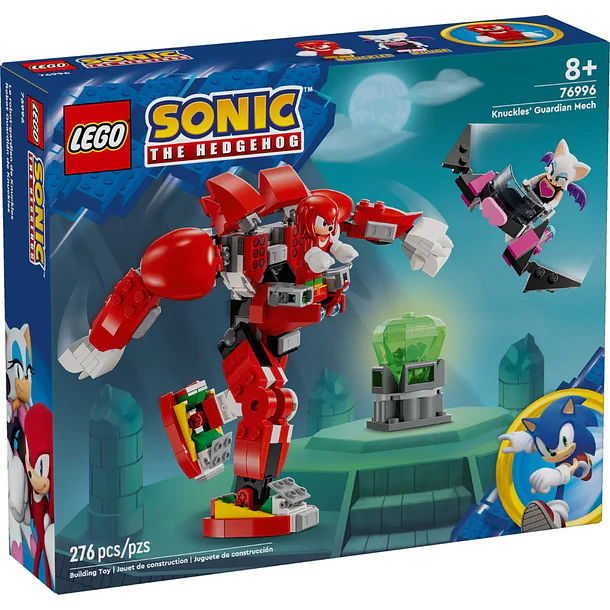 LEGO SONIC ROBOT GUARDIÁN DE KNUCKLES 76996 276 PIEZAS 5