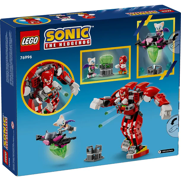 LEGO SONIC ROBOT GUARDIÁN DE KNUCKLES 76996 276 PIEZAS 6
