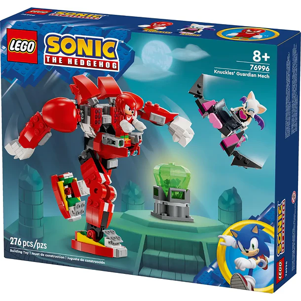 LEGO SONIC ROBOT GUARDIÁN DE KNUCKLES 76996 276 PIEZAS 7