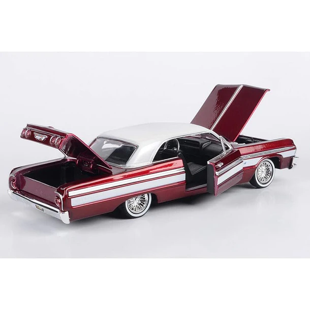 CHEVY IMPALA LOWRIDER 1:24 MOTORMAX 79021 DIECAST 3
