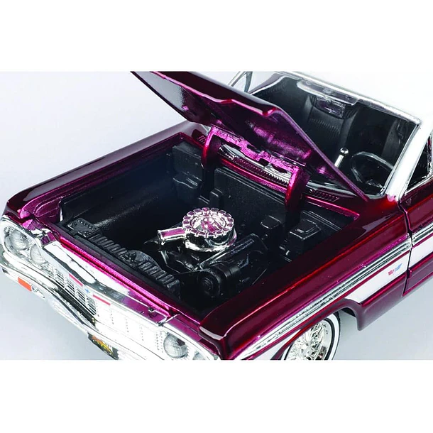 CHEVY IMPALA LOWRIDER 1:24 MOTORMAX 79021 DIECAST 5