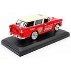 CHEVROLET BEL AIR NOMAD 1955 COCA-COLA 1:24 DIECAST 2