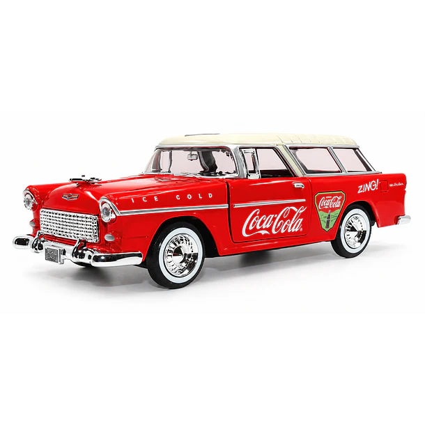 CHEVROLET BEL AIR NOMAD 1955 COCA-COLA 1:24 DIECAST 1