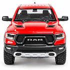 RAM 1500 CREW CAB REBEL 2019 ROJA MOTORMAX 1:27 DIECAST 5