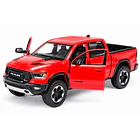 RAM 1500 CREW CAB REBEL 2019 ROJA MOTORMAX 1:27 DIECAST 1