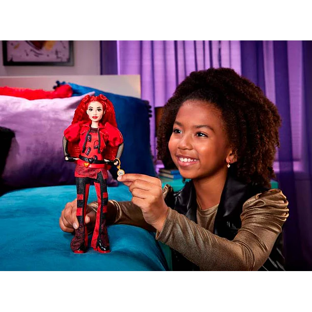 MUÑECA DISNEY DESCENDANTS RED HWT93 MATTEL 4