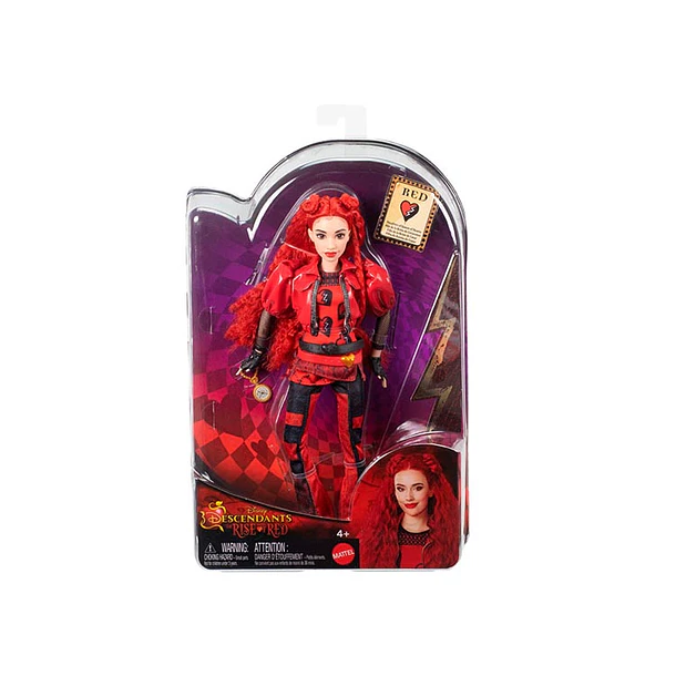 MUÑECA DISNEY DESCENDANTS RED HWT93 MATTEL 8