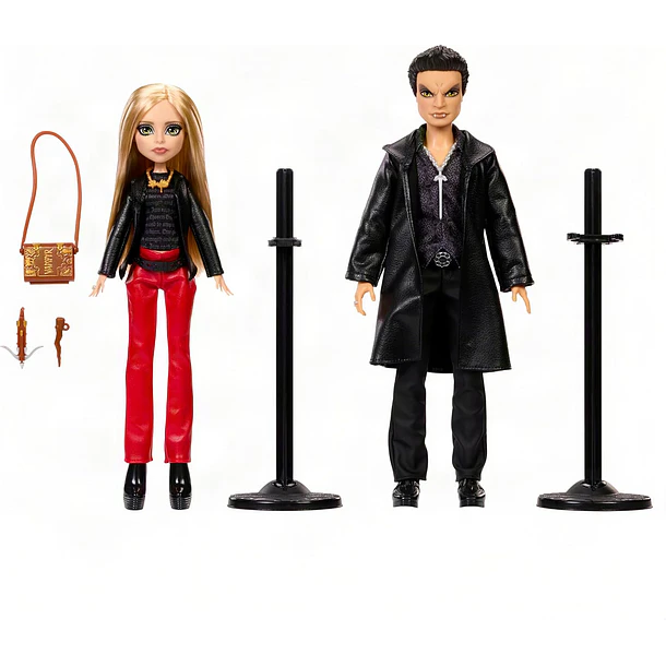 MONSTER HIGH SKULLECTOR BUFFY Y ANGEL 2 PACK JLL00 4