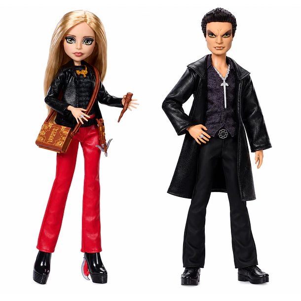 MONSTER HIGH SKULLECTOR BUFFY Y ANGEL 2 PACK JLL00 1