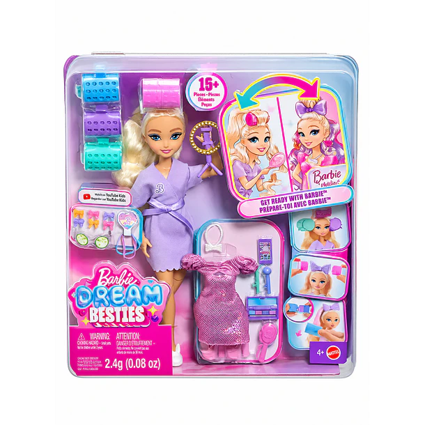MUÑECA DREAM BESTIES MALIBÚ GET READY WITH ME 1