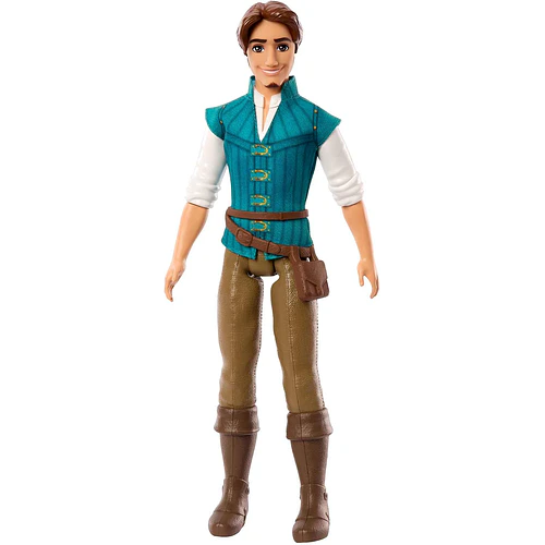 MUÑECO DISNEY PRINCESS FLYNN RIDER ENREDADOS MATTEL HLV98