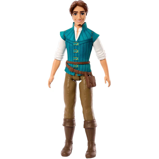 MUÑECO DISNEY PRINCESS FLYNN RIDER ENREDADOS MATTEL HLV98 1