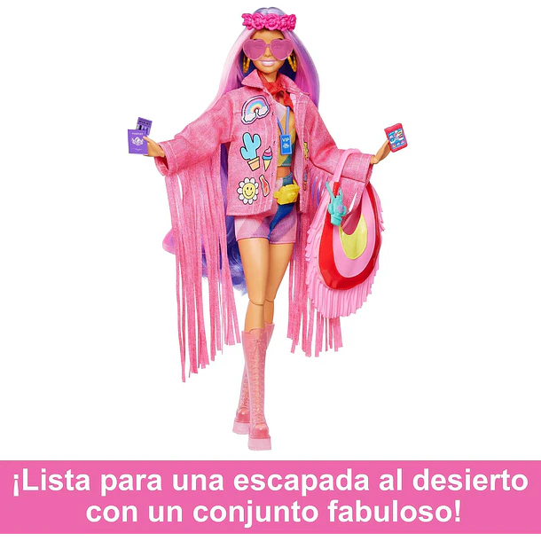 BARBIE EXTRA FLY DESIERTO FESTIVAL HPB15 MATTEL 2