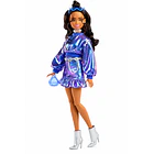 BARBIE DELUXE STYLE #7 CON CONJUNTO BRILLANTE JFP42 5