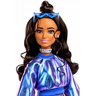 BARBIE DELUXE STYLE #7 CON CONJUNTO BRILLANTE JFP42 6